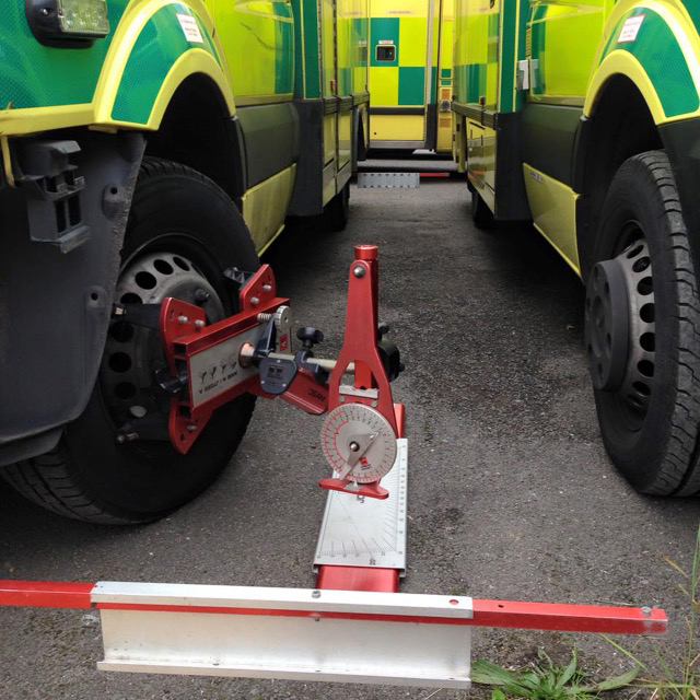 Josam Alignment System for emergency service vehicles